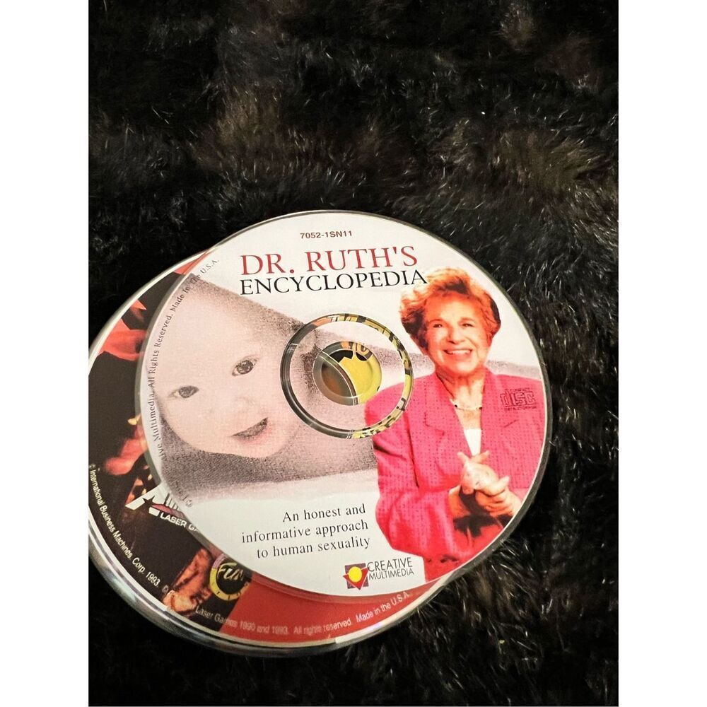 PC Software 1994 Vintage Dr. Ruth’s Encyclopedia of Sex for Windows‎